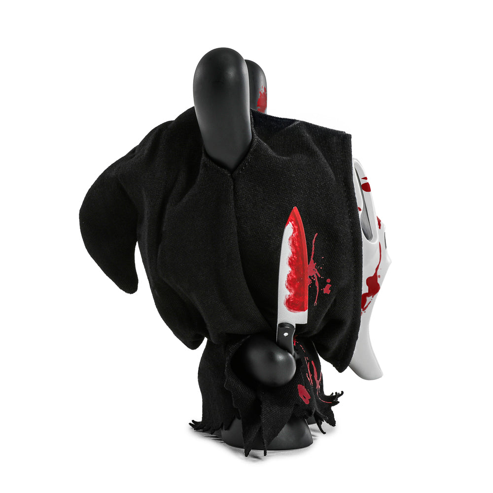 Ghost Face 8" Dunny Glow-in-the-Dark Vinyl Art Figure - Bloody Edition (PRE-ORDER)
