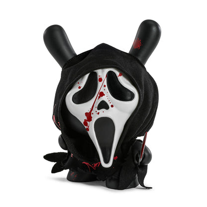 Ghost Face 8" Dunny Glow-in-the-Dark Vinyl Art Figure - Bloody Edition (PRE-ORDER)