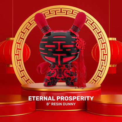 Eternal Prosperity 8" Dunny Resin Art Figure - Limited Edition