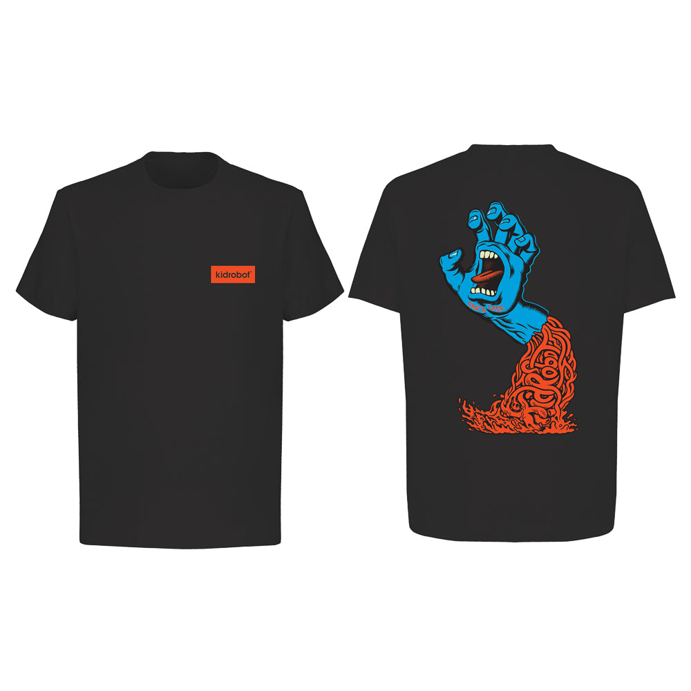 Santa Cruz Skateboards - 40th Anniversary Screaming Hand Glow-in-the Dark T-Shirt (Limited Edition of 150)