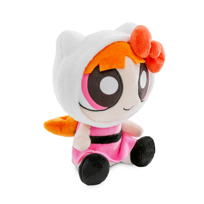 Hello Kitty® and Friends x The Powerpuff Girls - Blossom as Hello Kitty®, Bubbles as Cinnamoroll™, and Buttercup as Kuromi™ Phunny Plush Bundle 3-Pack (PRE-ORDER)