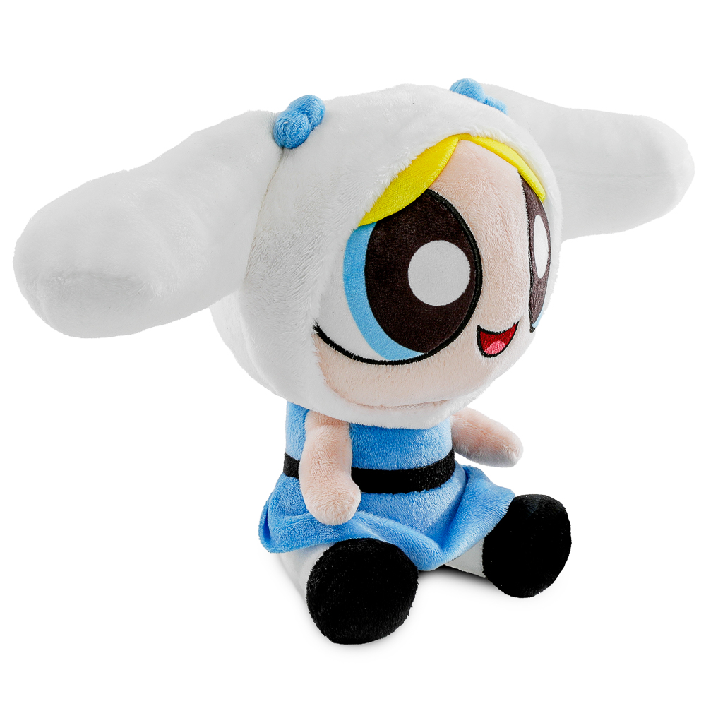 Hello Kitty® and Friends x The Powerpuff Girls - Blossom as Hello Kitty®, Bubbles as Cinnamoroll™, and Buttercup as Kuromi™ Phunny Plush Bundle 3-Pack (PRE-ORDER)