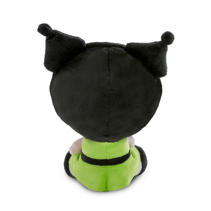 Hello Kitty® and Friends x The Powerpuff Girls - Buttercup as Kuromi™ Phunny Plush (PRE-ORDER)