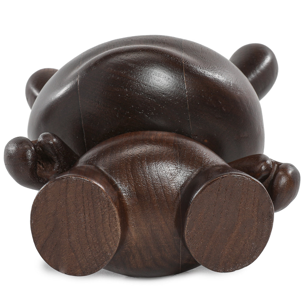 Kidrobot RAW Black Walnut 8" Wood Dunny (Limited Edition of 1000) (PRE-ORDER)