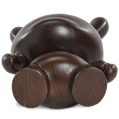 Kidrobot RAW Black Walnut 8" Wood Dunny (Limited Edition of 1000) (PRE-ORDER)