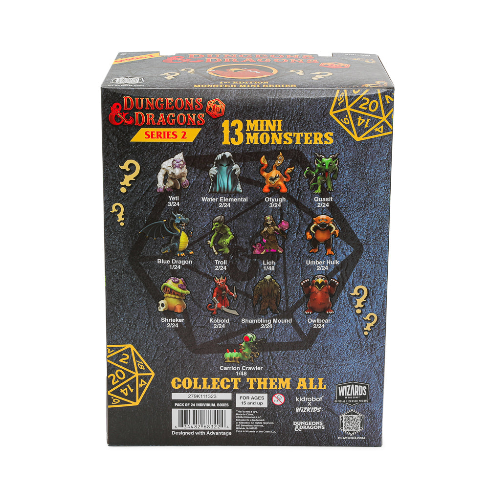 Dungeons & Dragons 3" Vinyl Minis - Monster Series 2: D&D 1st Edition