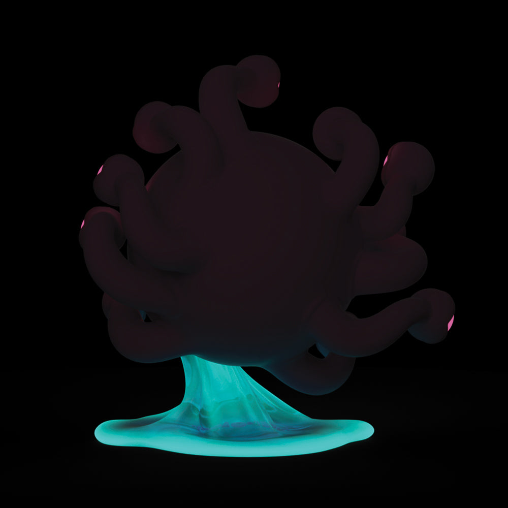 Dungeons & Dragons: Beholder 7" Resin Figure - Glow-In-The-Dark Edition by Kidrobot