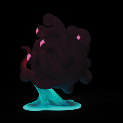 Dungeons & Dragons: Beholder 7" Resin Figure - Glow-In-The-Dark Edition by Kidrobot