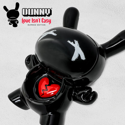 L.I.E. (LOVE ISN’T EASY) Dunny Ceramic Ashtray: BURNED Edition - Kidrobot.com Exclusive