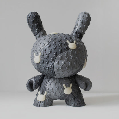 Kidrobot x Locknesters Puzzle Dunny 20" Glow-in-the-Dark Art Figure - Monochrome Edition - Kidrobot.com Exclusive (Limited Edition of 20)