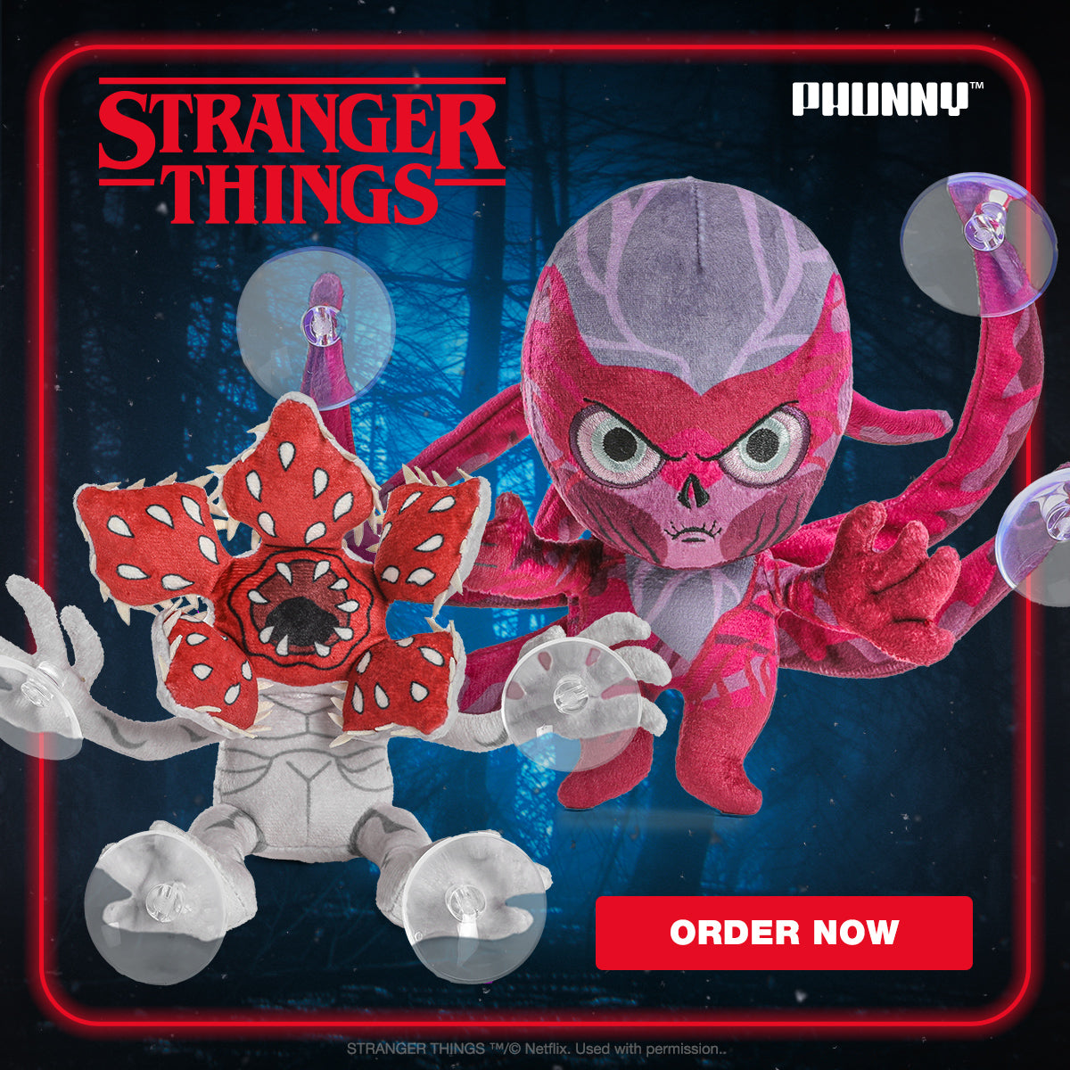 Stranger Things - Vecna Plush Window Clinger