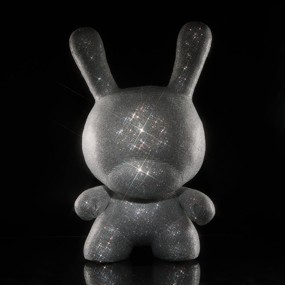 The Rhinestone Dunny Giant 20" Plush Figure by Kidrobot