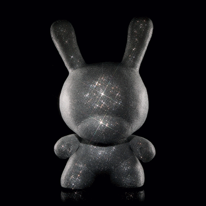 The Rhinestone Dunny Giant 20" Plush Figure by Kidrobot