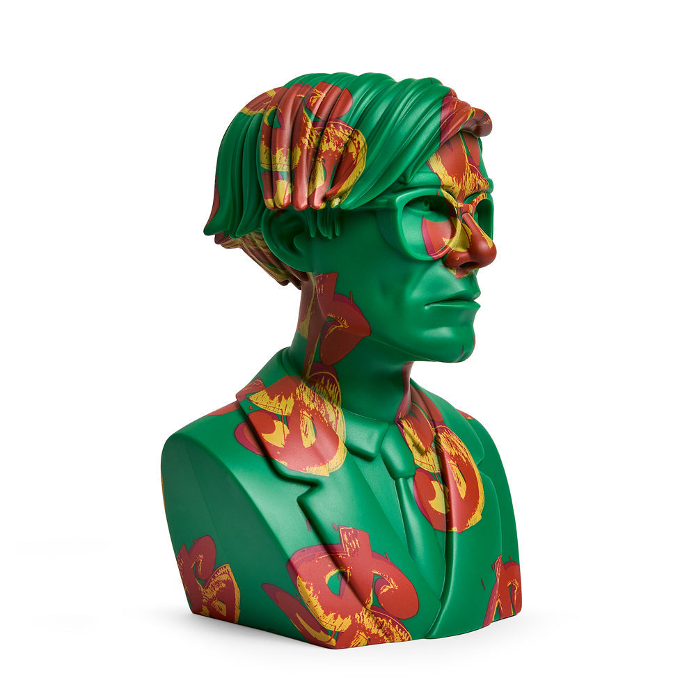 Andy Warhol 12" The Bust Vinyl Art Sculpture - Dollar $ign Edition - Limited Edition of 200
