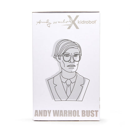 Andy Warhol 12" The Bust Vinyl Art Sculpture - Dollar $ign Edition - Limited Edition of 200