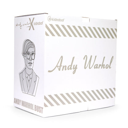 Andy Warhol 12" The Bust Vinyl Art Sculpture - Dollar $ign Edition - Limited Edition of 200