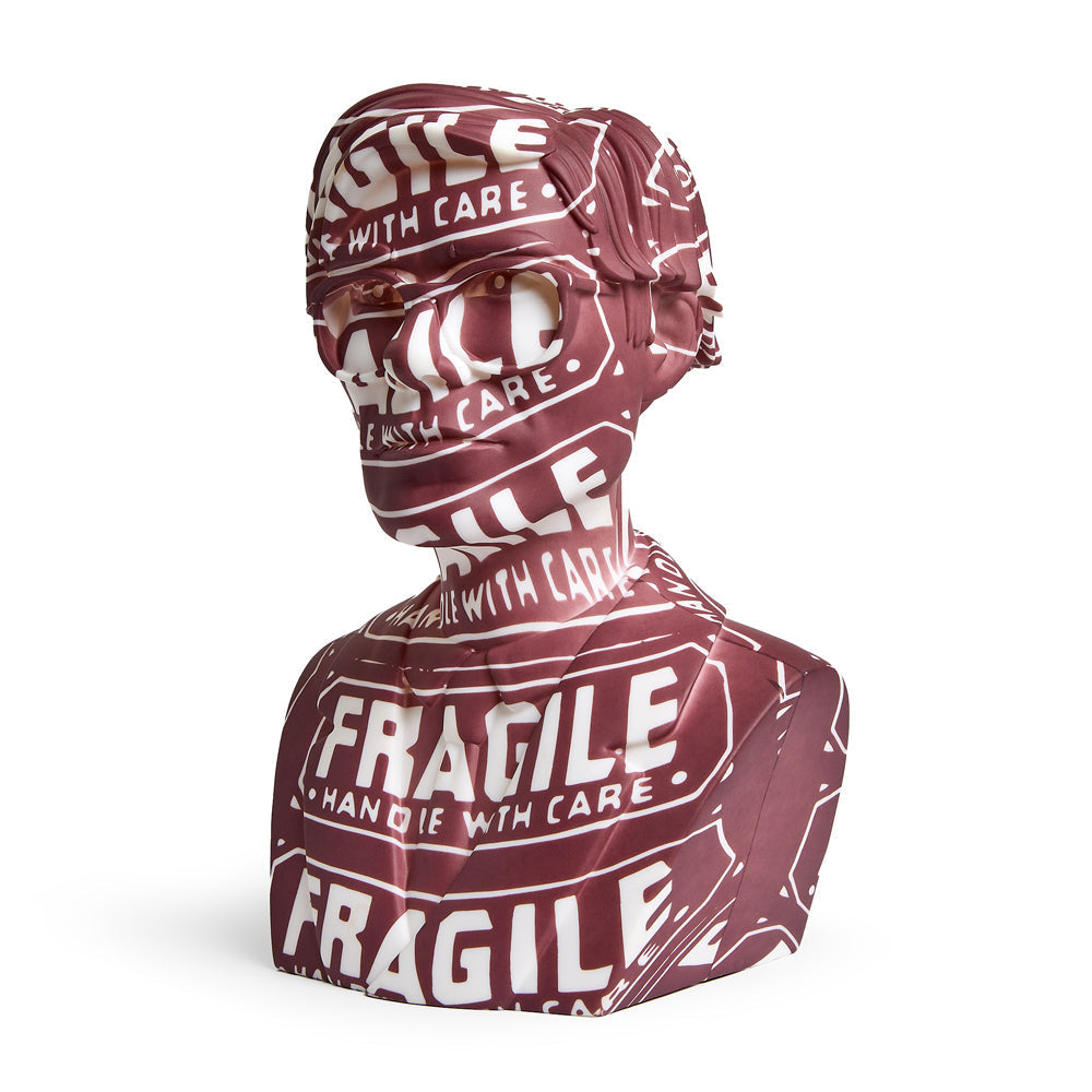 Andy Warhol 12" Bust Vinyl Art Sculpture - Fragile Edition - Limited Edition of 200