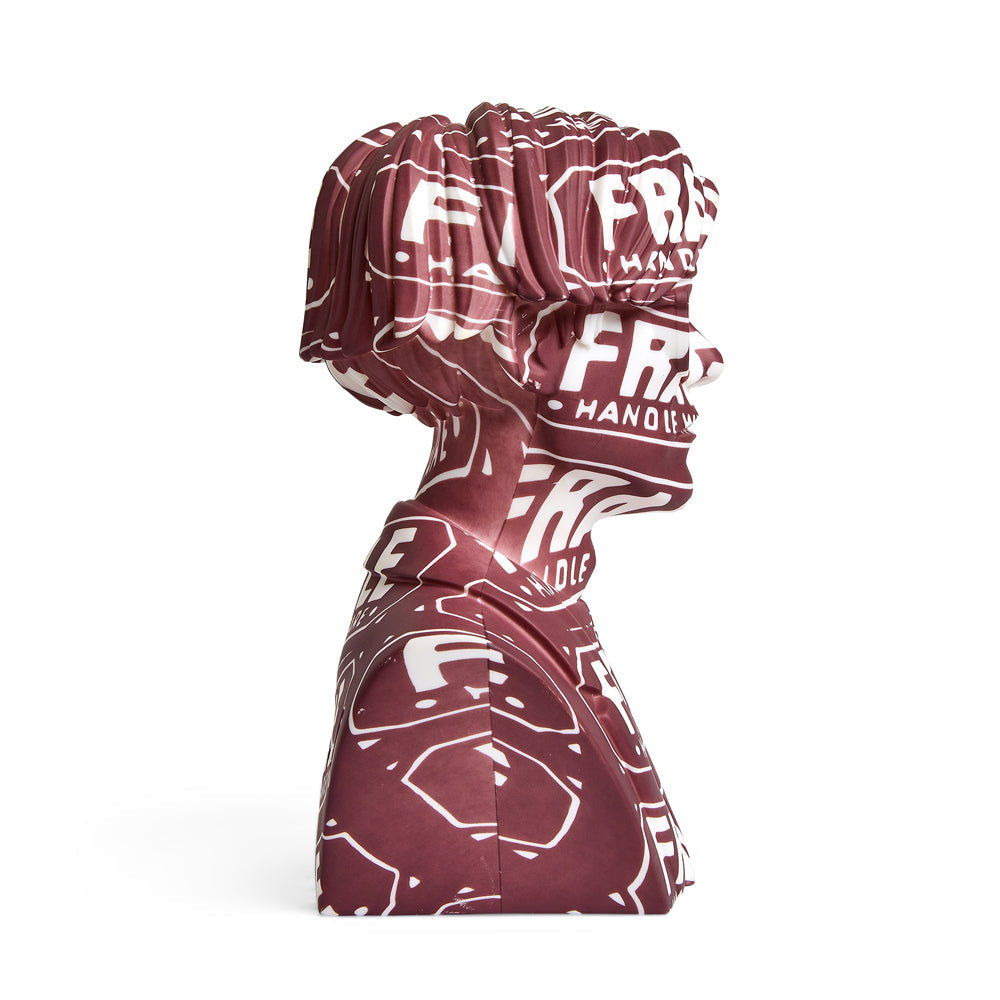 Andy Warhol 12" Bust Vinyl Art Sculpture - Fragile Edition - Limited Edition of 200