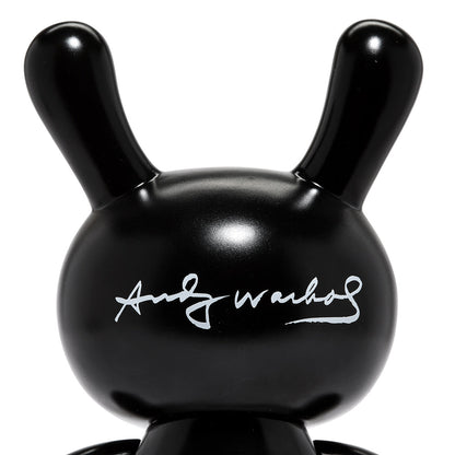 Andy Warhol Fright Wig Self-Portrait 8" Masterpiece Dunny - Monochrome Edition