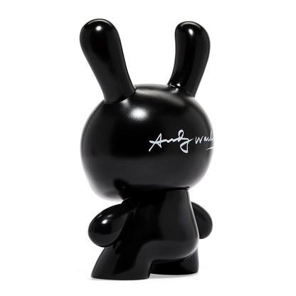 Andy Warhol Fright Wig Self-Portrait 8" Masterpiece Dunny - Monochrome Edition