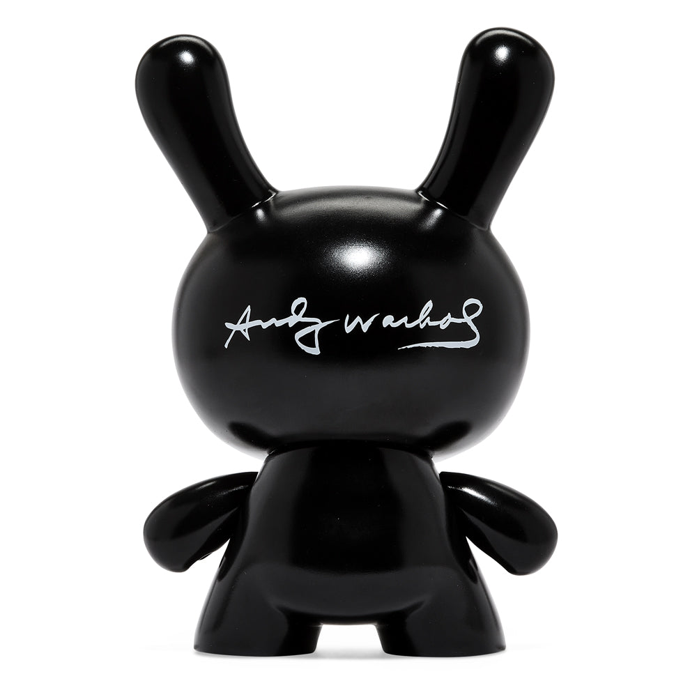 Andy Warhol Fright Wig Self-Portrait 8" Masterpiece Dunny - Monochrome Edition