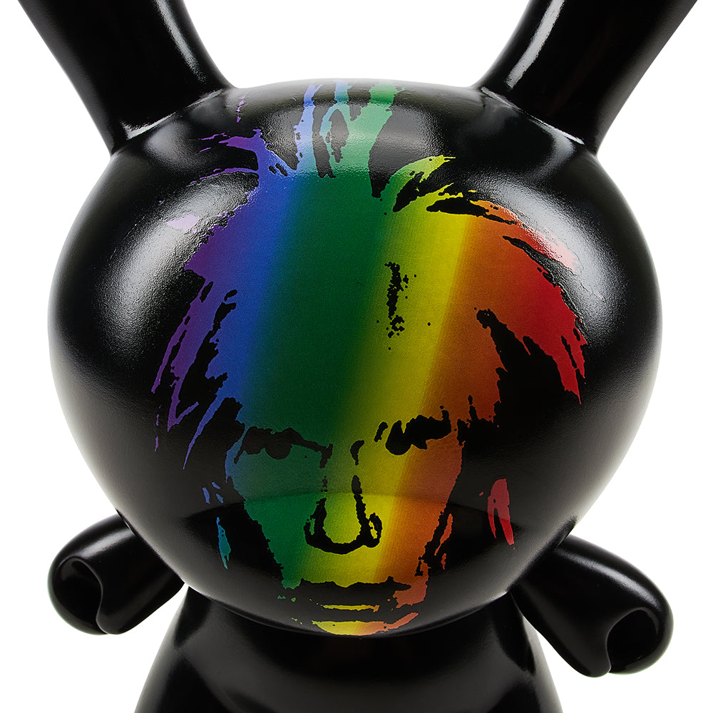 SDCC 2022: Andy Warhol Fright Wig Self-Portrait 8" Masterpiece Dunny Vinyl Figure - Pride Edition