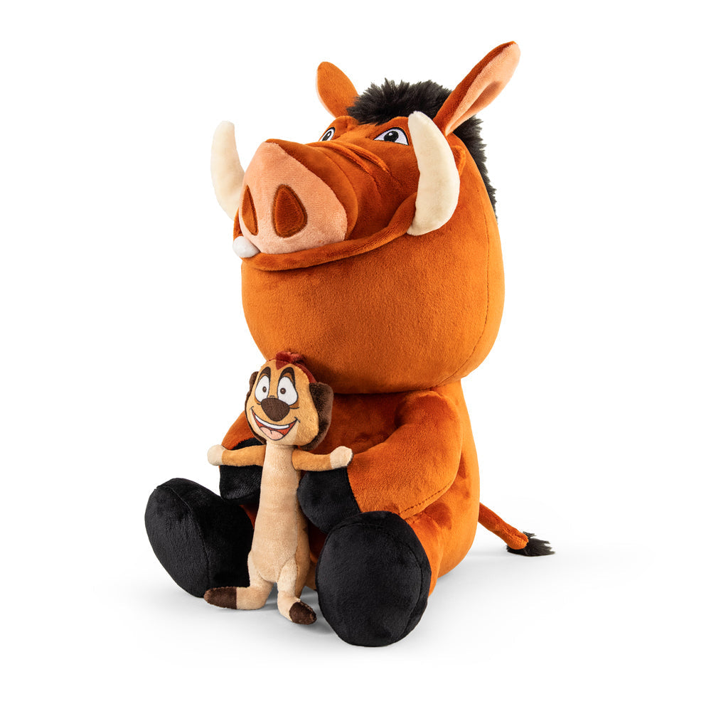 The Lion King Timon & Pumba 16" HugMe Plush by Kidrobot