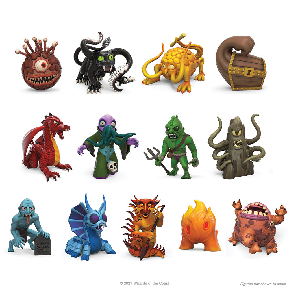 Dungeons & Dragons® Monsters 3" Vinyl Mini Series 1 by Kidrobot
