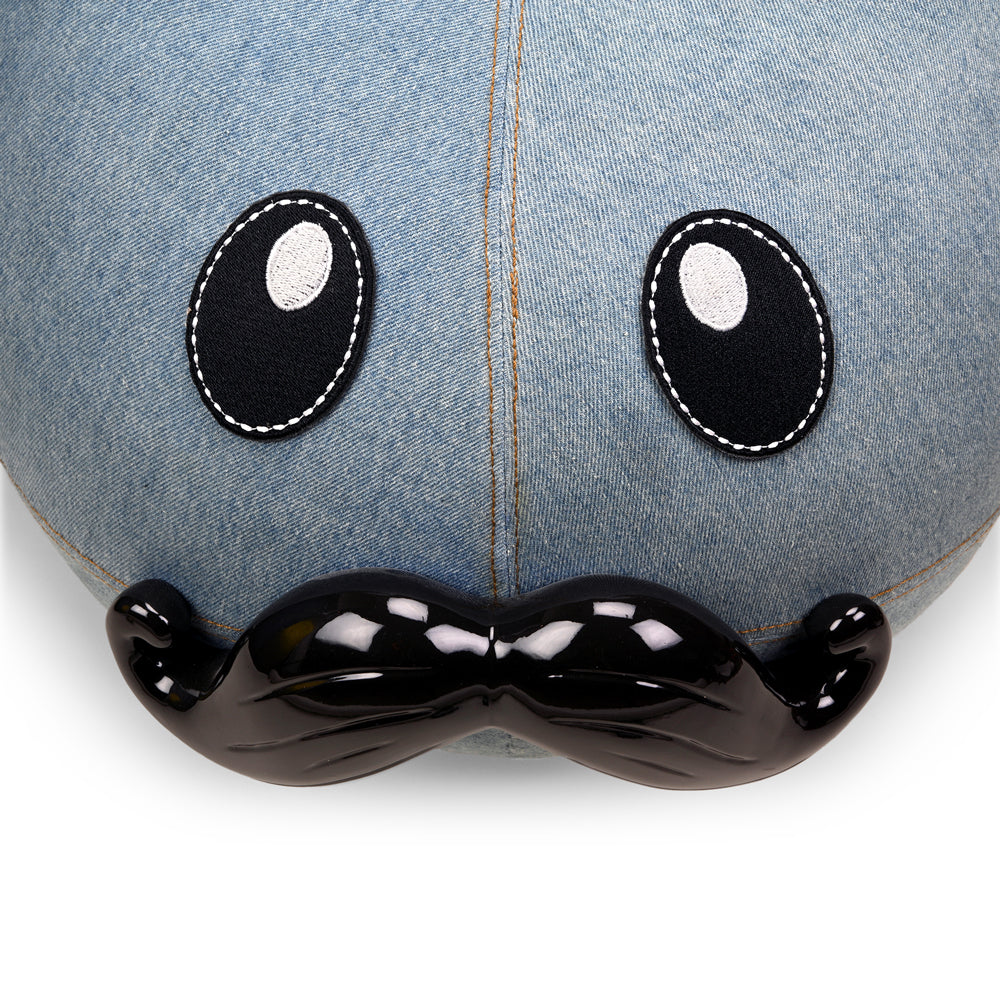Kidrobot Art Giant Denim Happy Stache' Labbit Stool