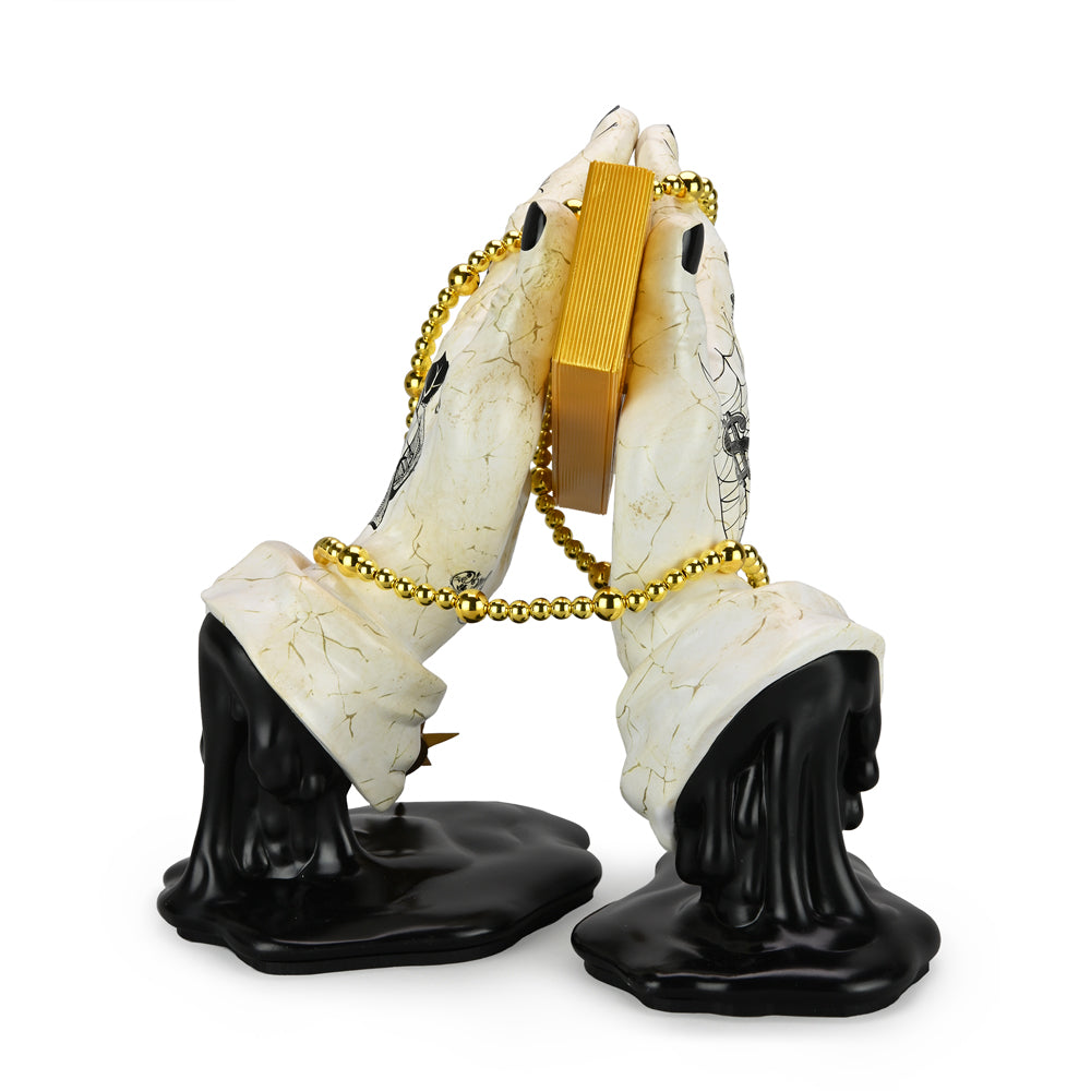 Let Us Prey 10" Vinyl Art Figure by Frank Kozik - Exclusive Tatted Marble Edition (VAULT)