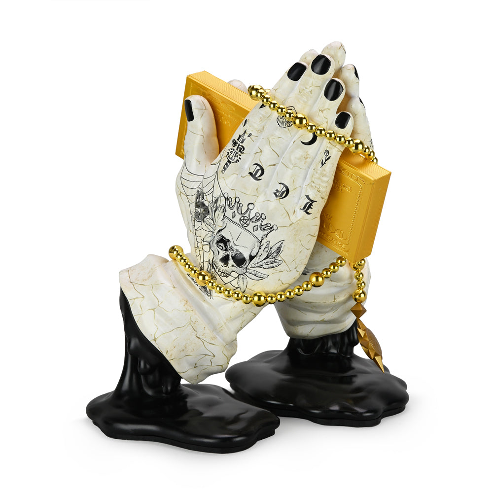 Let Us Prey 10" Vinyl Art Figure by Frank Kozik - Exclusive Tatted Marble Edition (VAULT)