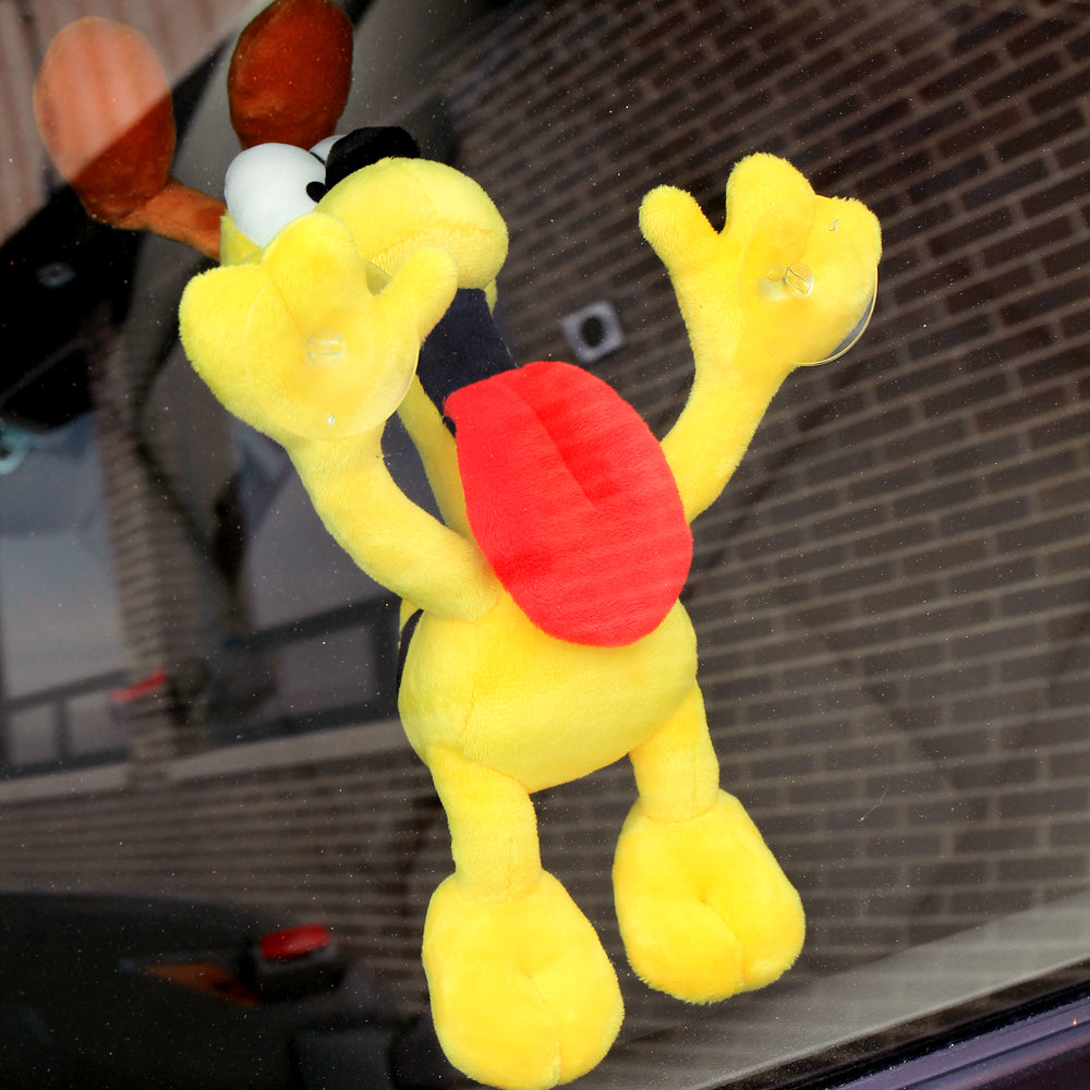 Garfield Odie 8" Plush Suction Cup Window Clinger by Kidrobot