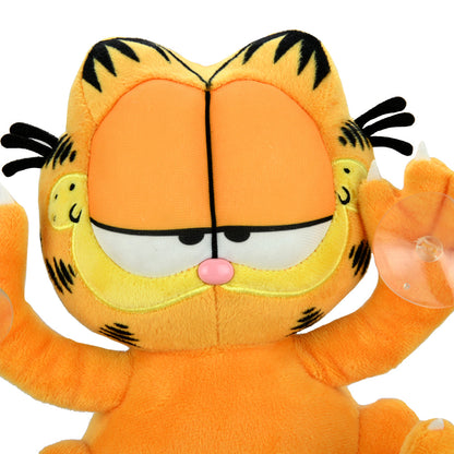 Garfield 8" Plush Suction Cup Window Clinger by Kidrobot - Relaxed Edition