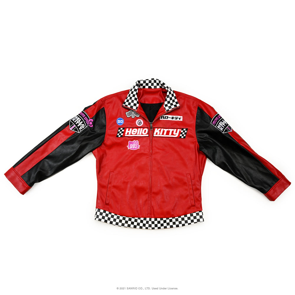 Hello Kitty® Tokyo Speed Red Moto Jacket by Kidrobot - Limited Edition