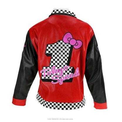 Hello Kitty® Tokyo Speed Red Moto Jacket by Kidrobot - Limited Edition