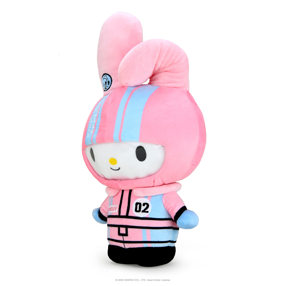 Hello Kitty® and Friends Tokyo Speed Racer 13" Plush 4-Pack Bundle - Badtz-maru®, Hello Kitty, Kuromi & My Melody®