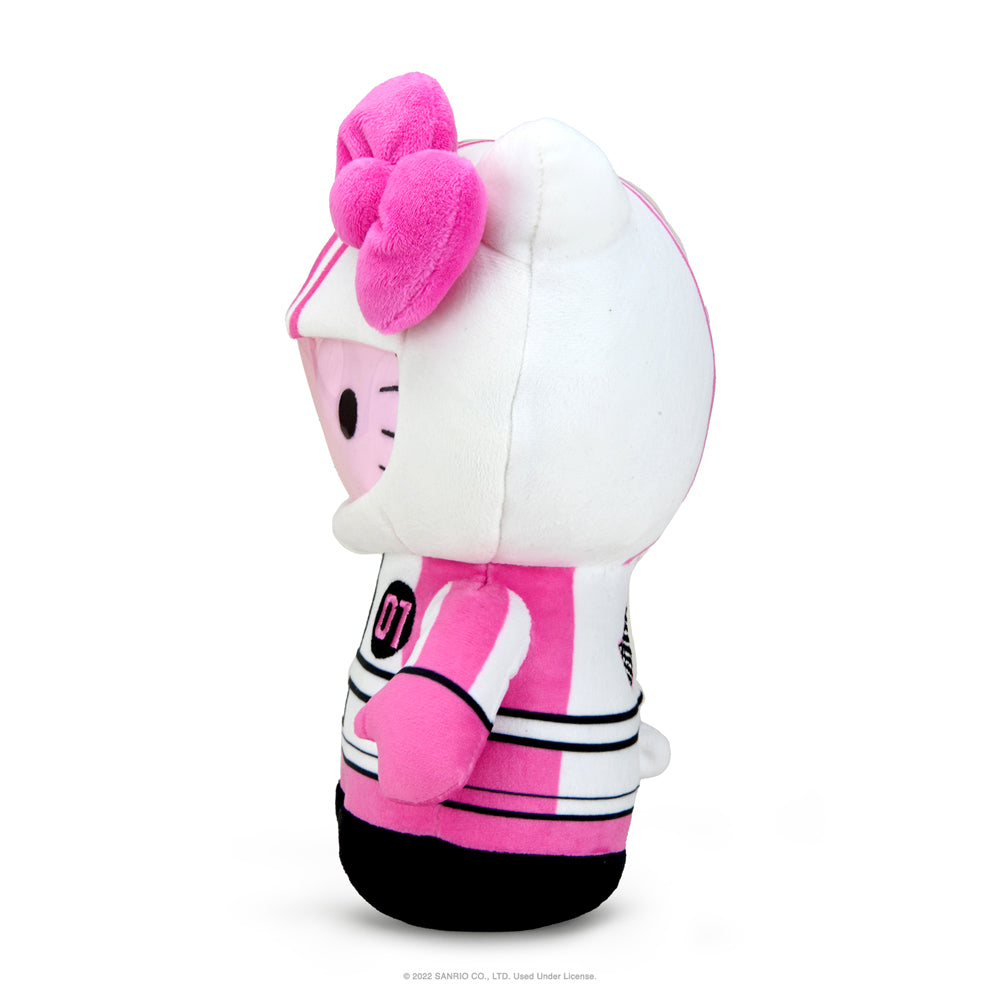 Hello Kitty® and Friends Tokyo Speed Racer 13" Plush 4-Pack Bundle - Badtz-maru®, Hello Kitty, Kuromi & My Melody®