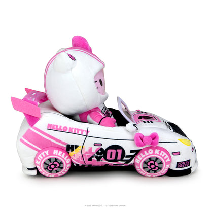 Hello Kitty® and Friends Tokyo Speed Racer 13" Plush 4-Pack Bundle - Badtz-maru®, Hello Kitty, Kuromi & My Melody®