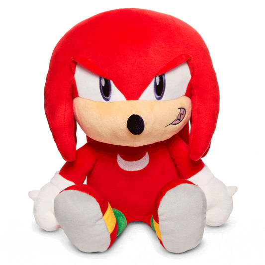 Sonic the Hedgehog Knuckles HugMe Shake Action 16" Plush