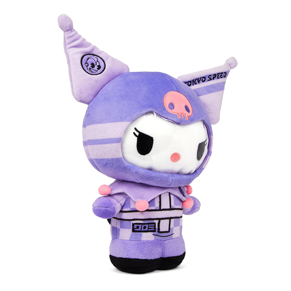 Hello Kitty® and Friends Tokyo Speed Racer 13" Plush 4-Pack Bundle - Badtz-maru®, Hello Kitty, Kuromi & My Melody®