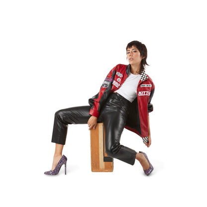 Hello Kitty® Tokyo Speed Red Moto Jacket by Kidrobot - Limited Edition