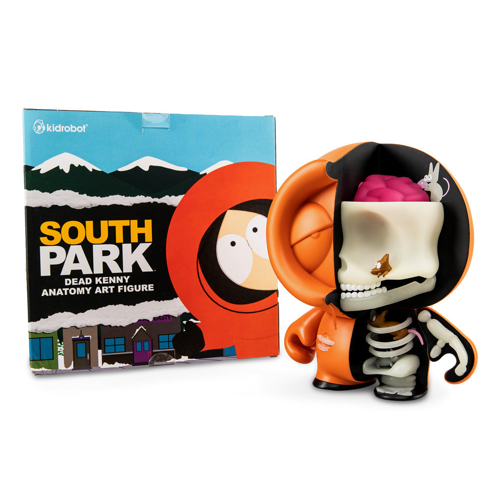 South Park Anatomy Kenny 8" Vinyl Figure - Pearlescent GID Exclusive Edition - SOLD OUT