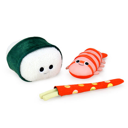 Yummy World Bubba the Shrimp Nigiri Sushi Interactive Plush