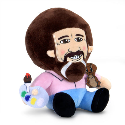 Bob Ross with Peapod 8" Plush Phunny