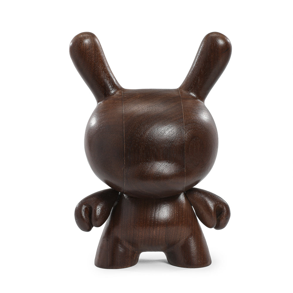 Kidrobot RAW Black Walnut 8" Wood Dunny (Limited Edition of 1000) (PRE-ORDER)
