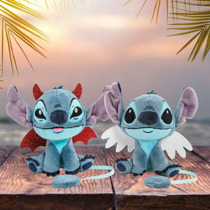 Disney Lilo & Stitch – Devil & Angel Stitch Plush Shoulder Phunny Bundle