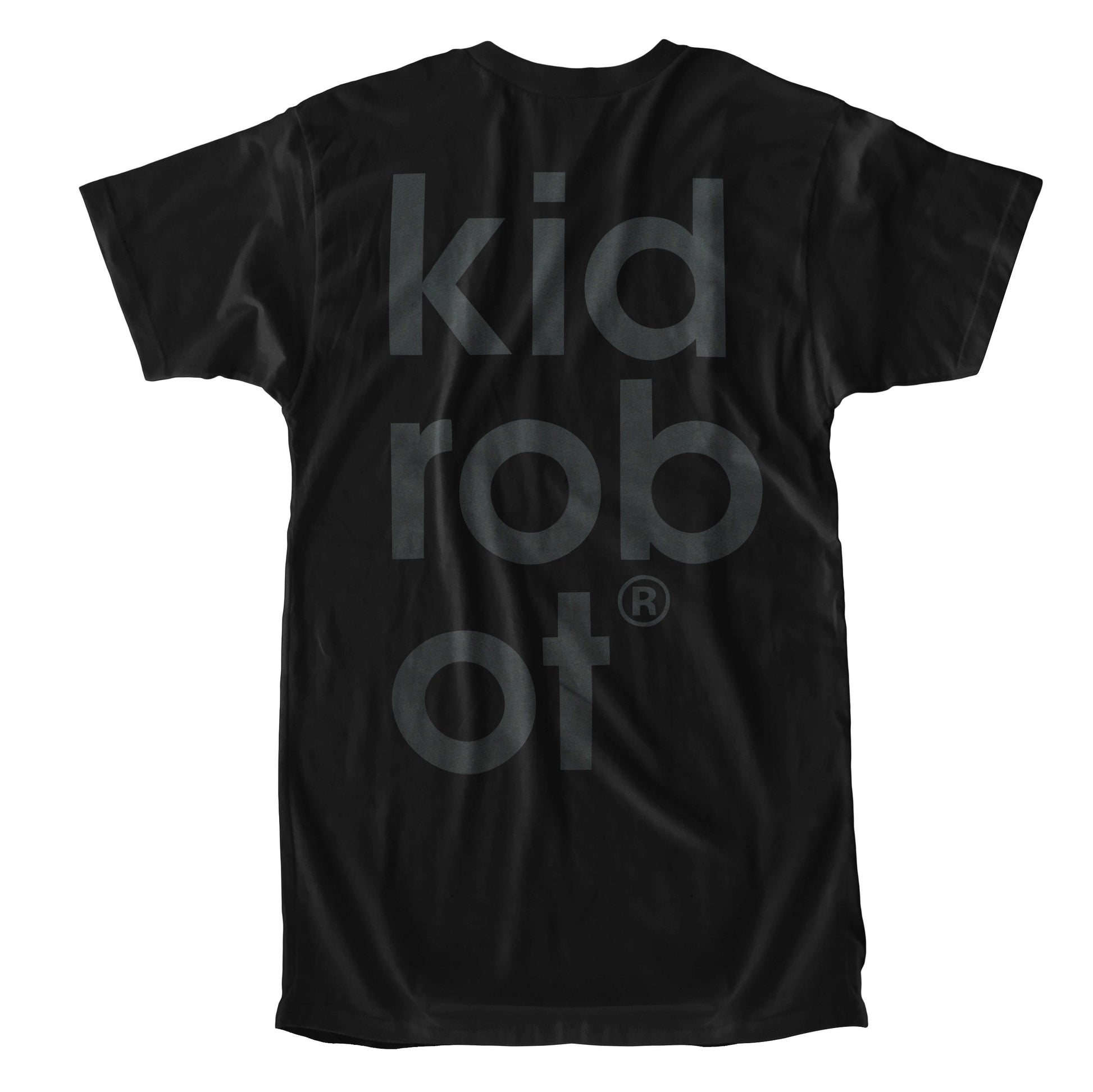Limited Edition Kidrobot BOTS Black on Black T-Shirt (S-XXL)