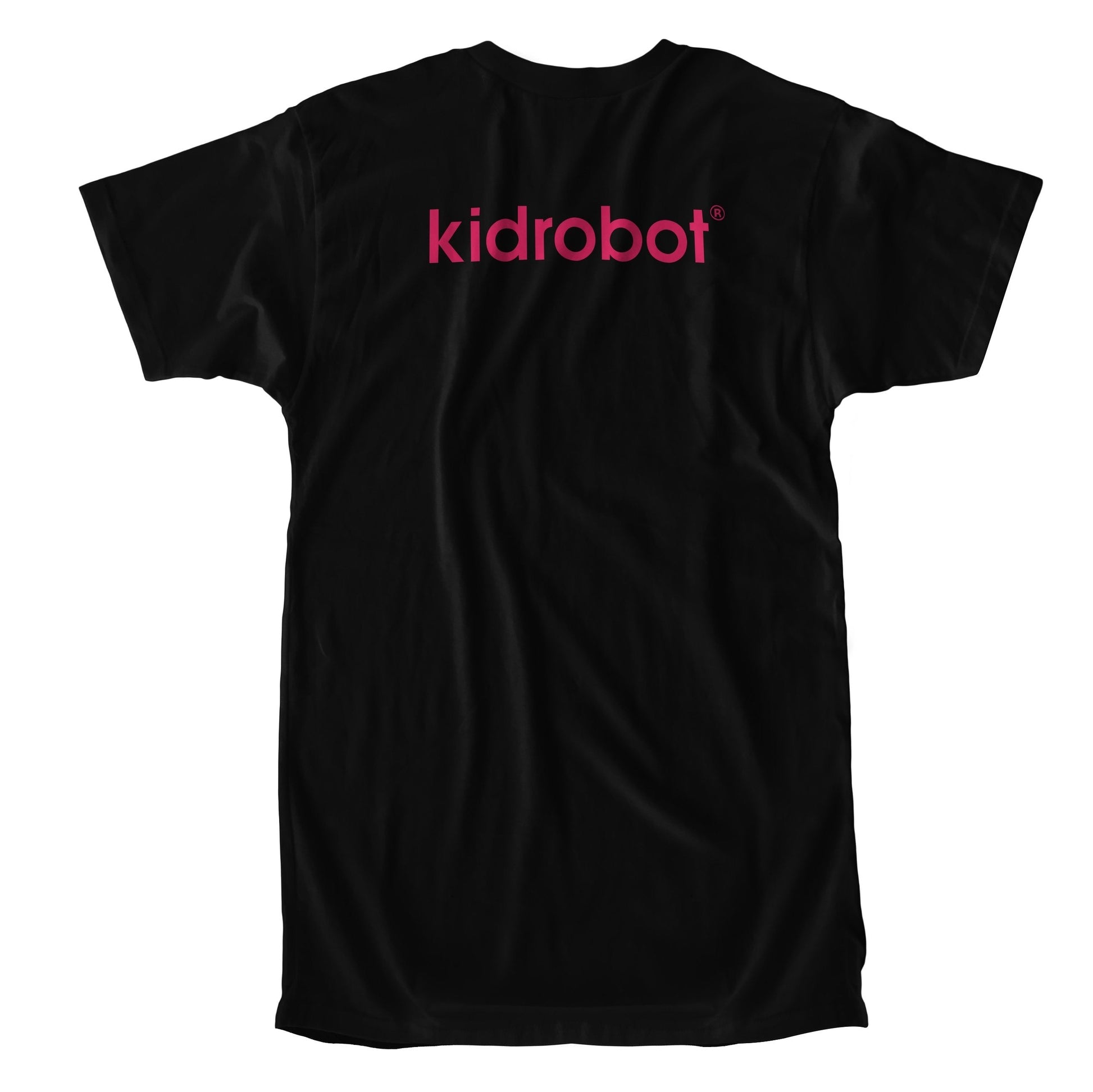Limited Edition Kidrobot Signature Magenta Bothead Black T-Shirt (Small)