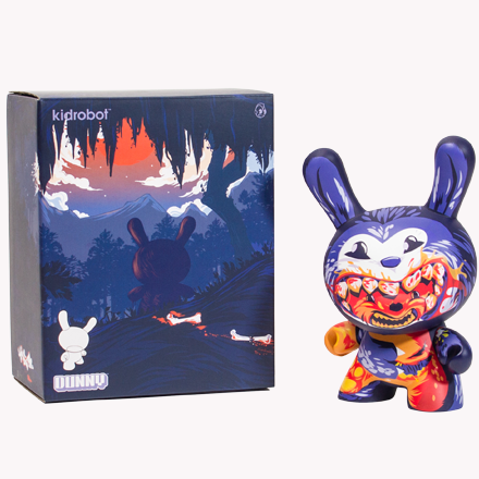 Dunnibal 8" Dunny Vinyl Art Figure by ILoveDust