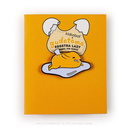Gudetama Eggstra Lazy Enamel Pin Series by Kidrobot x Sanrio